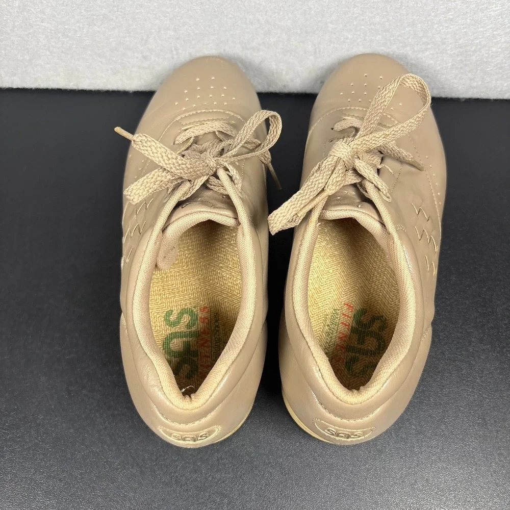 SAS Tri-Pad Women's FREE TIME Shoes  Size 6.5 Mocha Tan Comfort Walking Support